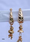 Regular Wear Golden Earrings Collection E461